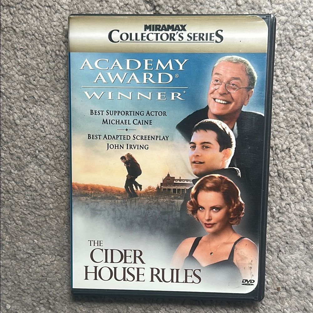 The Cider House Rules DVD - Black